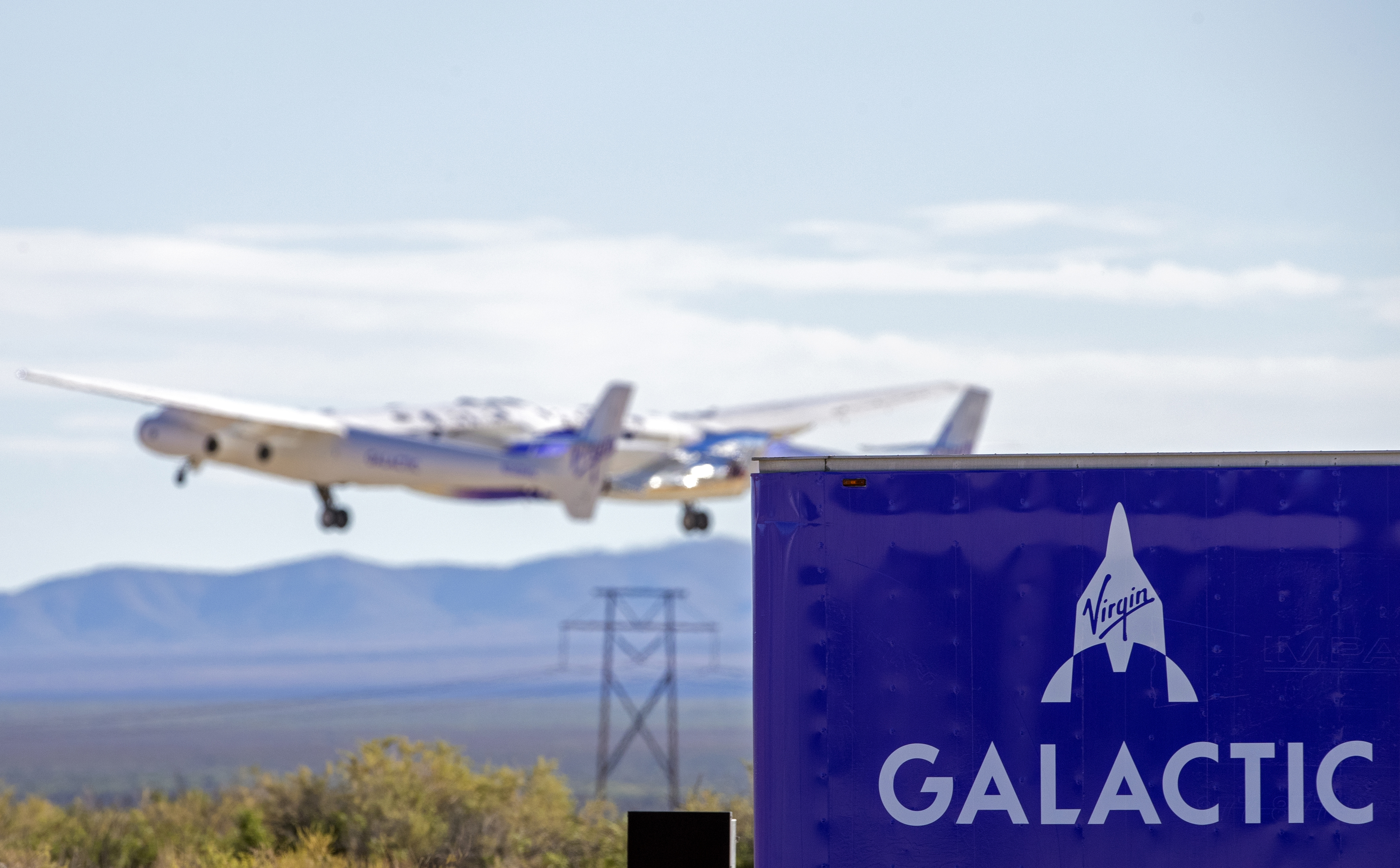 Virgin Galactic Tourist Flight
