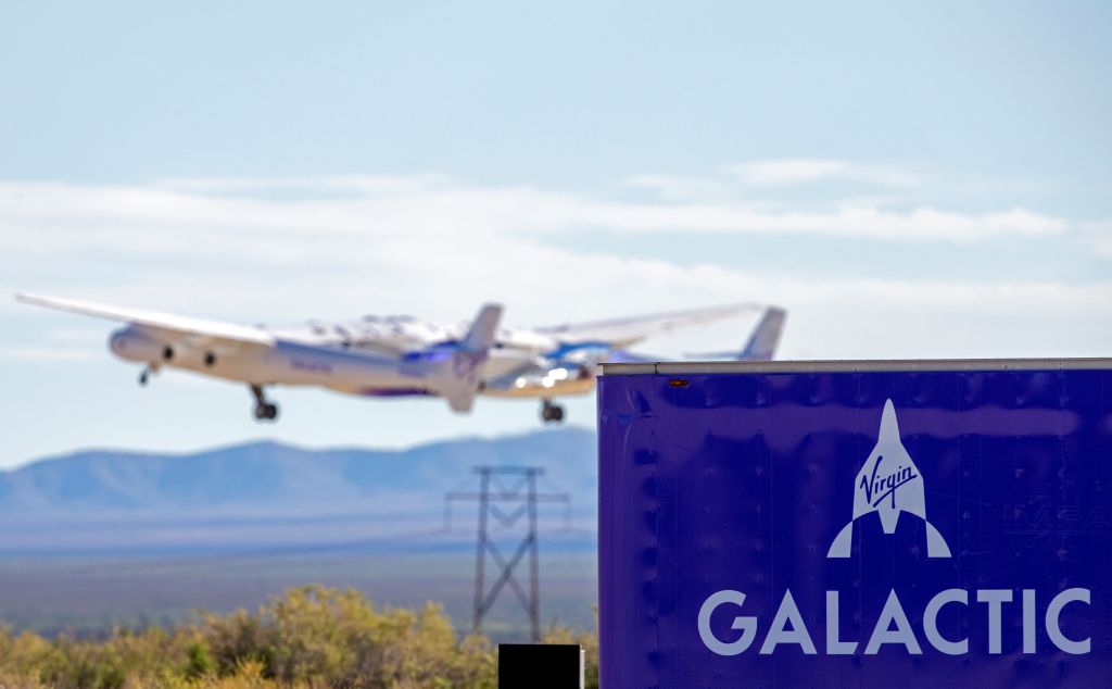 Virgin Galactic Tourist Flight