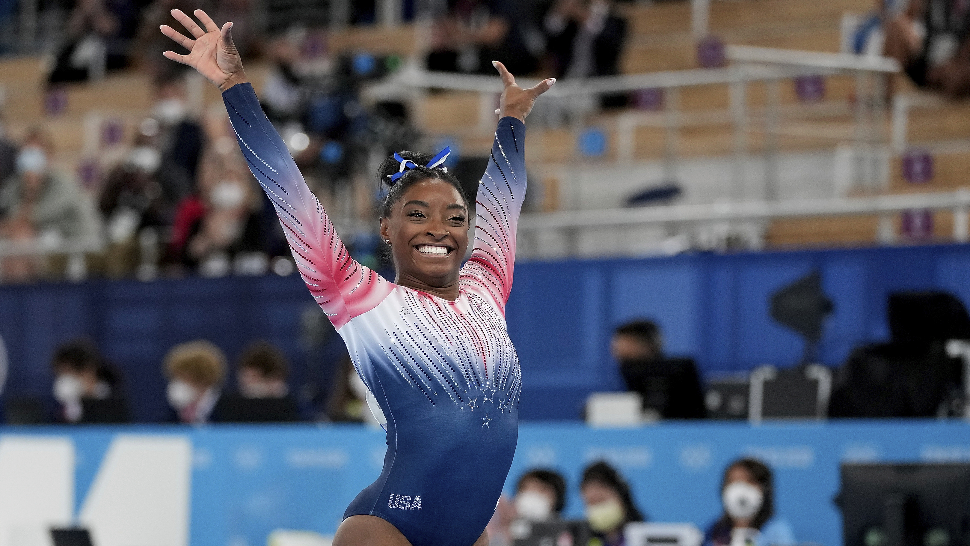 Photos: Simone Biles wins bronze in Olympic balance beam final