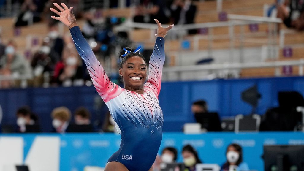 Photos: Simone Biles wins bronze in Olympic balance beam final