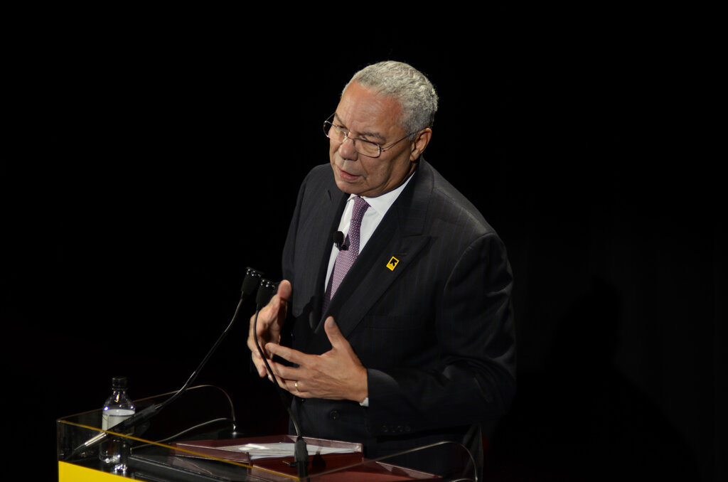 Gen. Colin Powell through the years