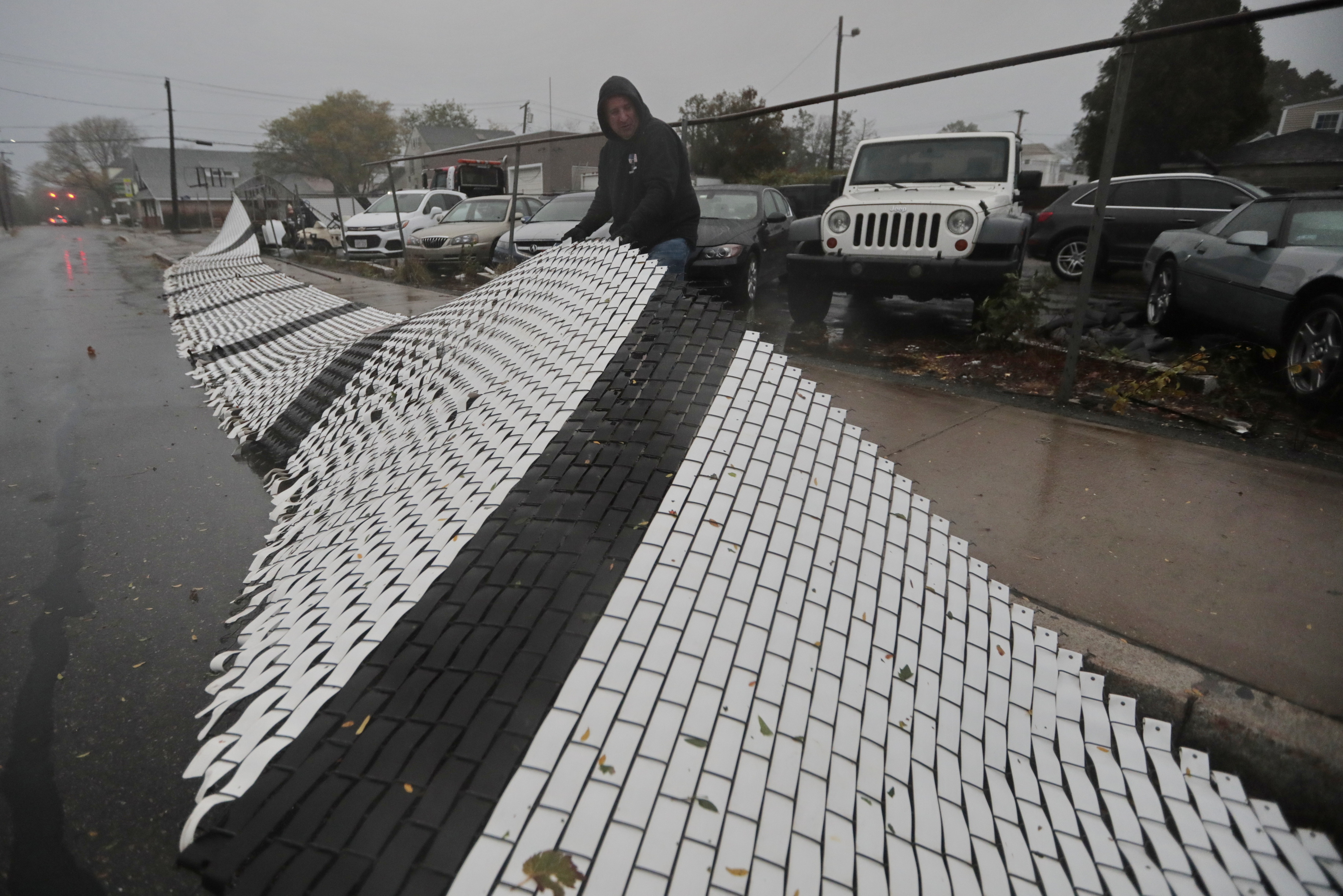 Photos: New England surveys damage in Nor'easter's aftermath