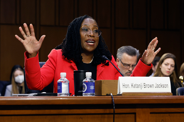 Senate Holds Supreme Court Confirmation Hearings For Ketanji Brown Jackson