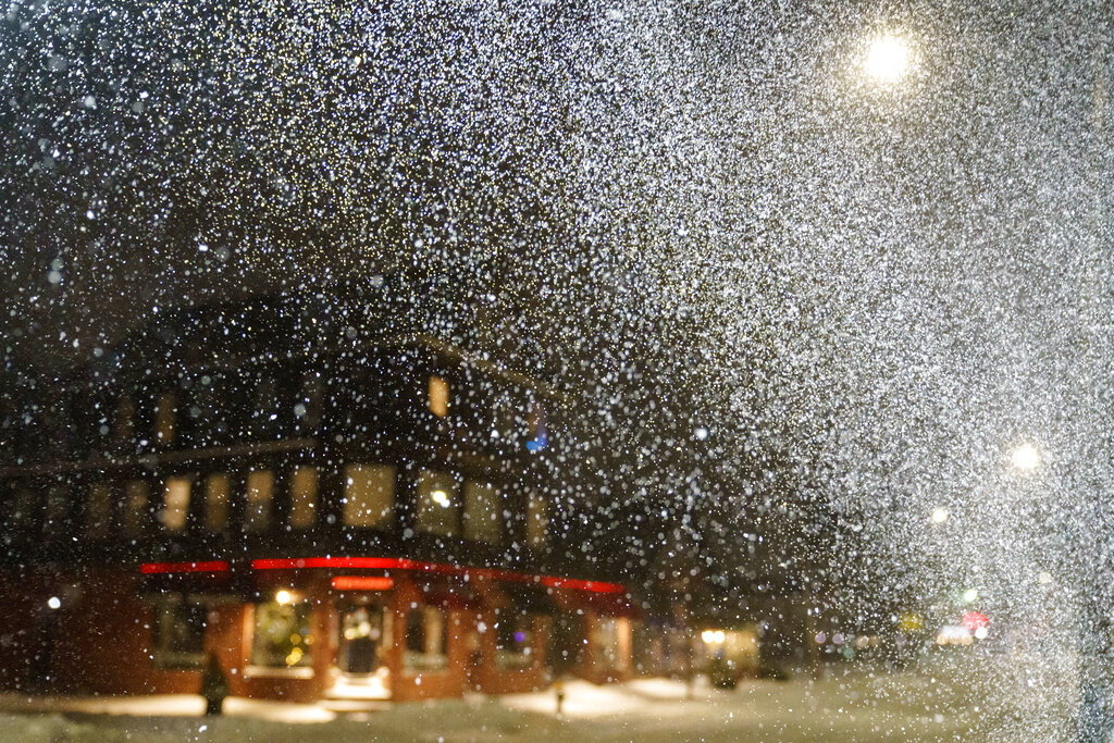 Winter weather blankets northeast
