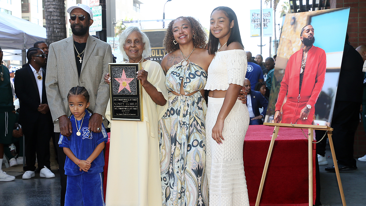 Photos: Late rapper Nipsey Hussle receives Hollywood Walk of Fame star