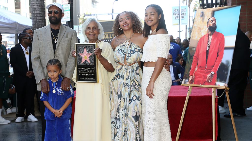 Photos: Late rapper Nipsey Hussle receives Hollywood Walk of Fame star