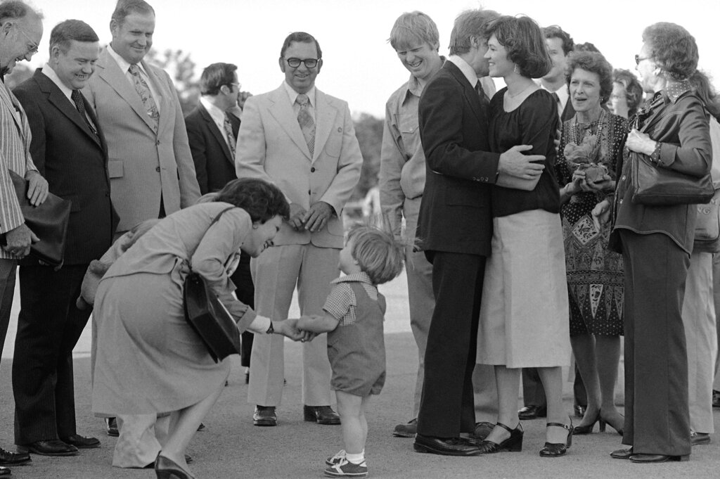 Jimmy Carter and his family