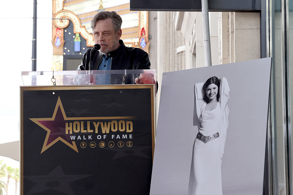 Carrie Fisher Honored With A Hollywood Walk Of Fame Star Posthumously