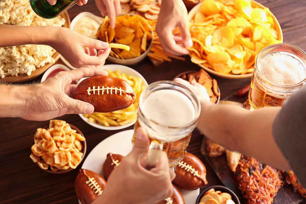 A Super Bowl celebration when you’re just here for the snacks