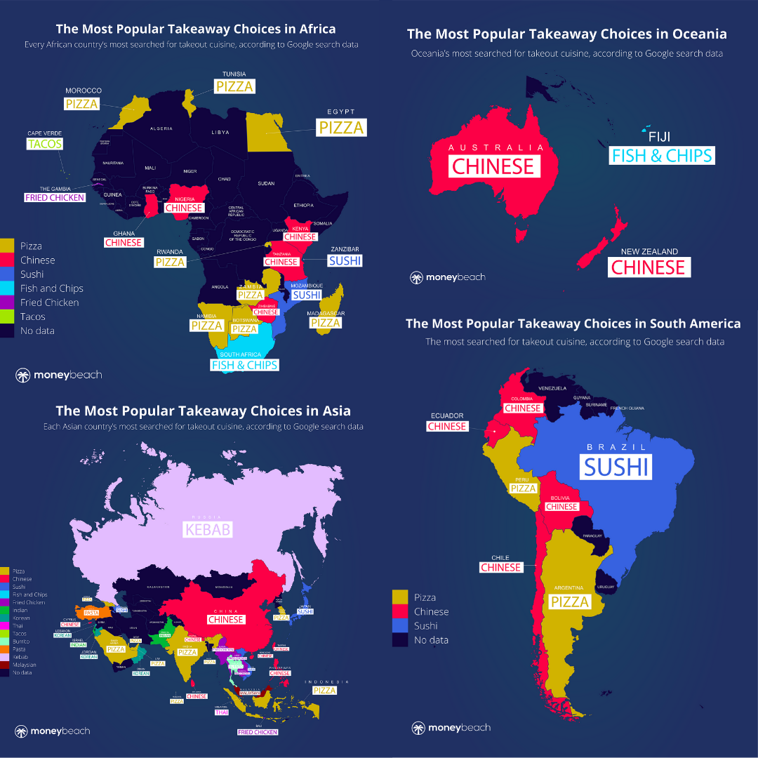 Top Takeout Foods From The Rest Of The World