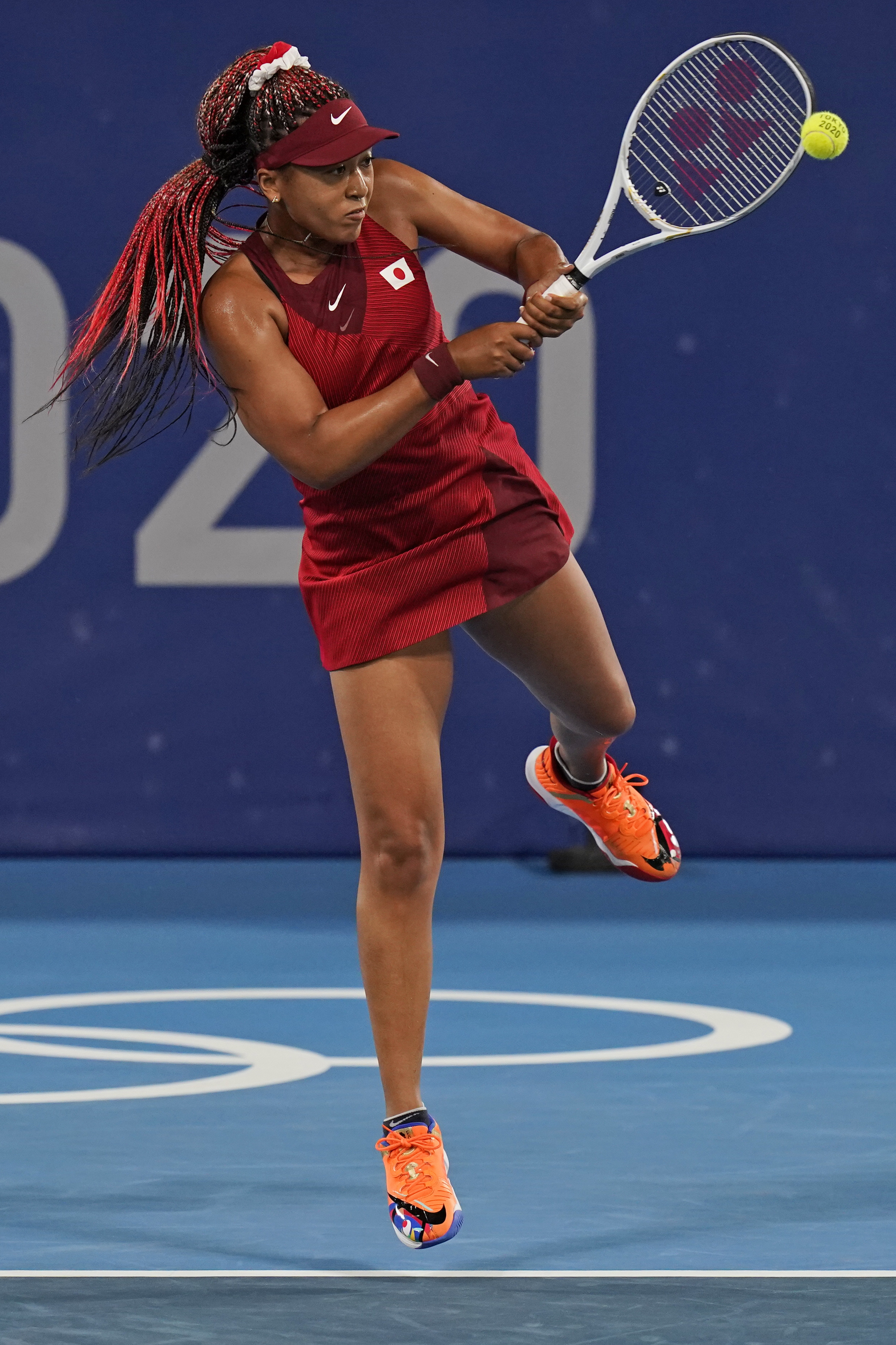 Photos: Naomi Osaka eliminated from Tokyo Olympics tennis tournament