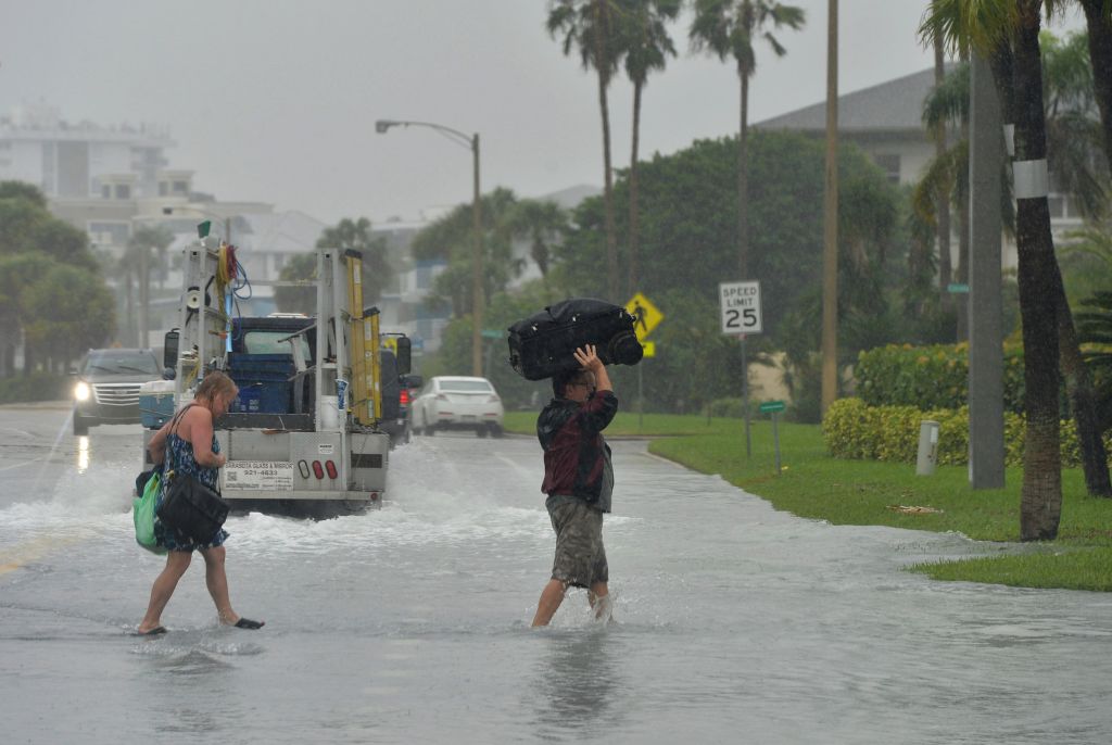 Tropical Storm Eta dumps blustery rain on west Florida, makes landfall near Cedar Key