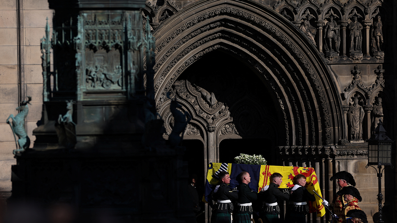 Queen Elizabeth II's coffin leaves Scotland for London