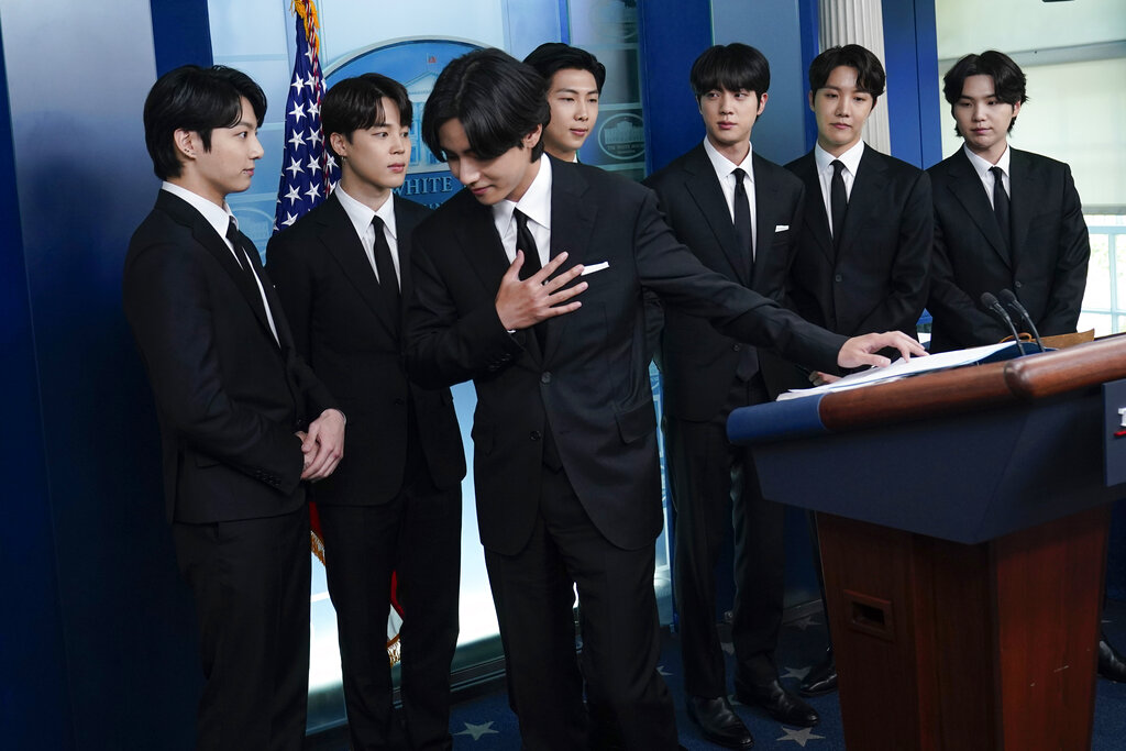 BTS in the White House