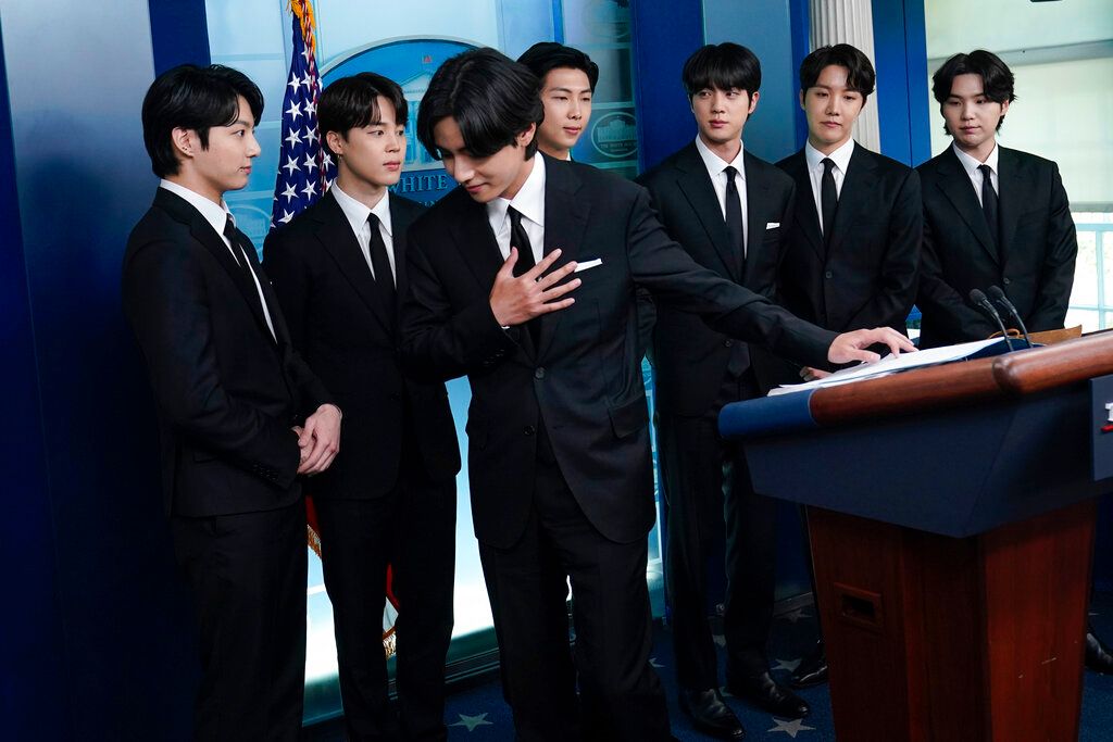 BTS in the White House