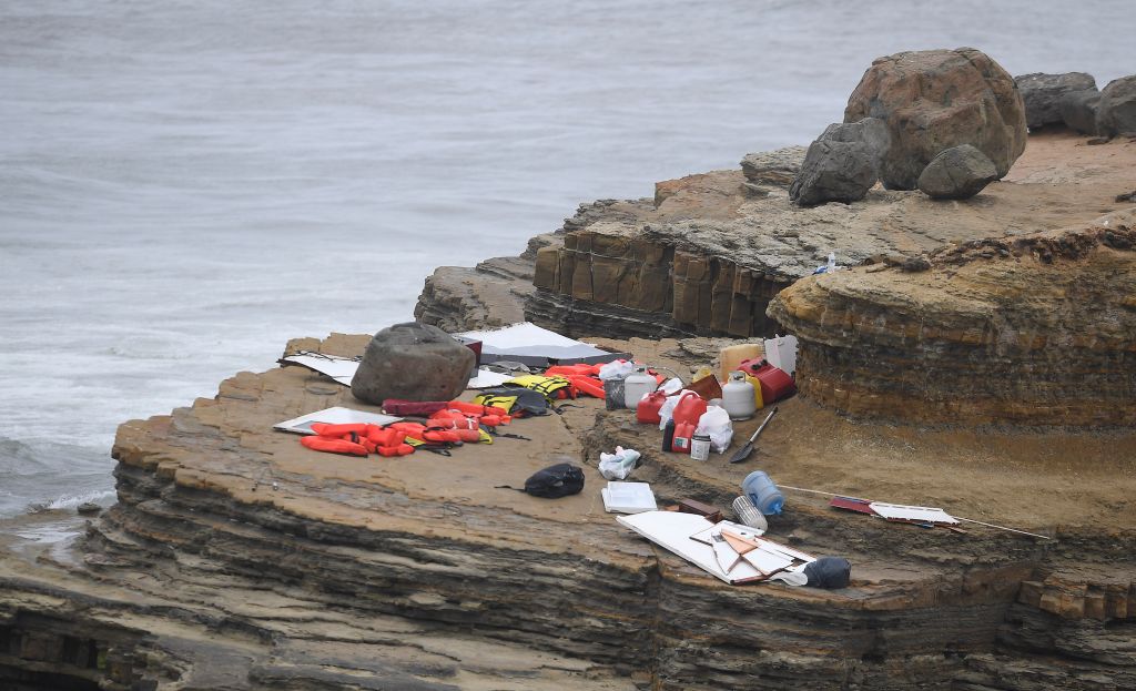 Photos: 4 dead after boat capsizes off San Diego in suspected human smuggling incident