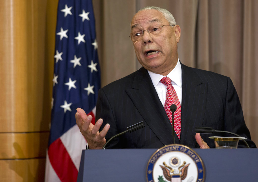 Gen. Colin Powell through the years
