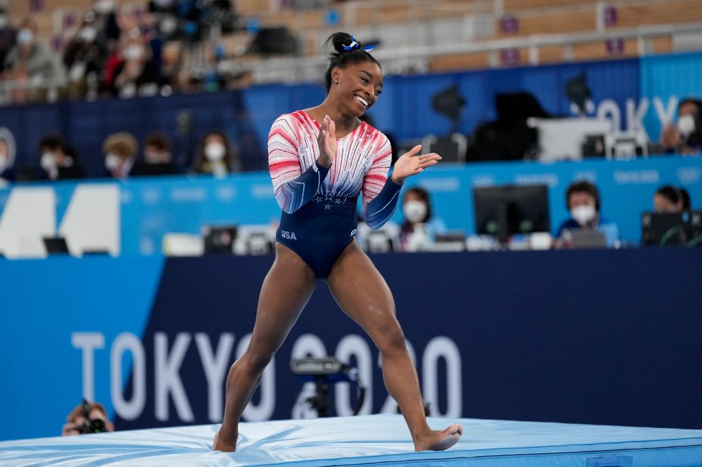 Photos: Simone Biles wins bronze in Olympic balance beam final