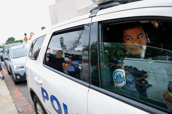 Former President Trump Attends Arraignment In Washington, D.C. Federal Court After His Indictment