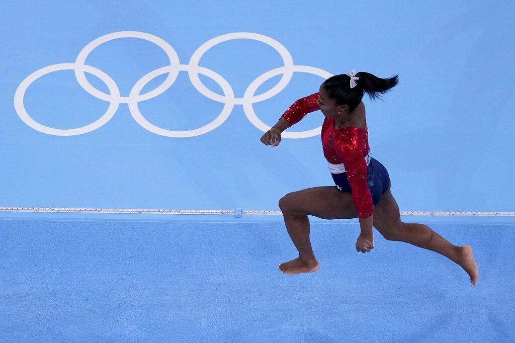 Simone Biles drops from team competition