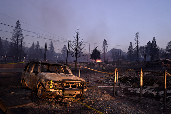 Mill Fire ravages Northern California city of Weed