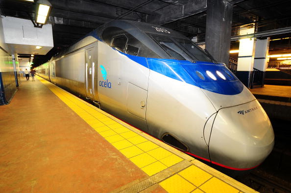 Amtrak train