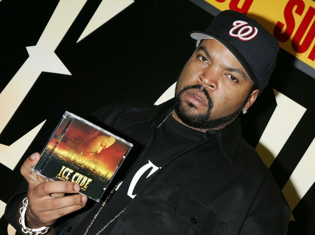 Ice Cube Signs Copies Of "Laugh Now, Cry Later" At Tower Records
