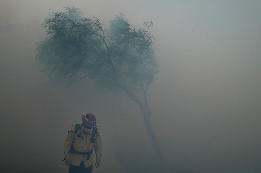 Photos: Silverado Fire in Southern California forces thousands to evacuate