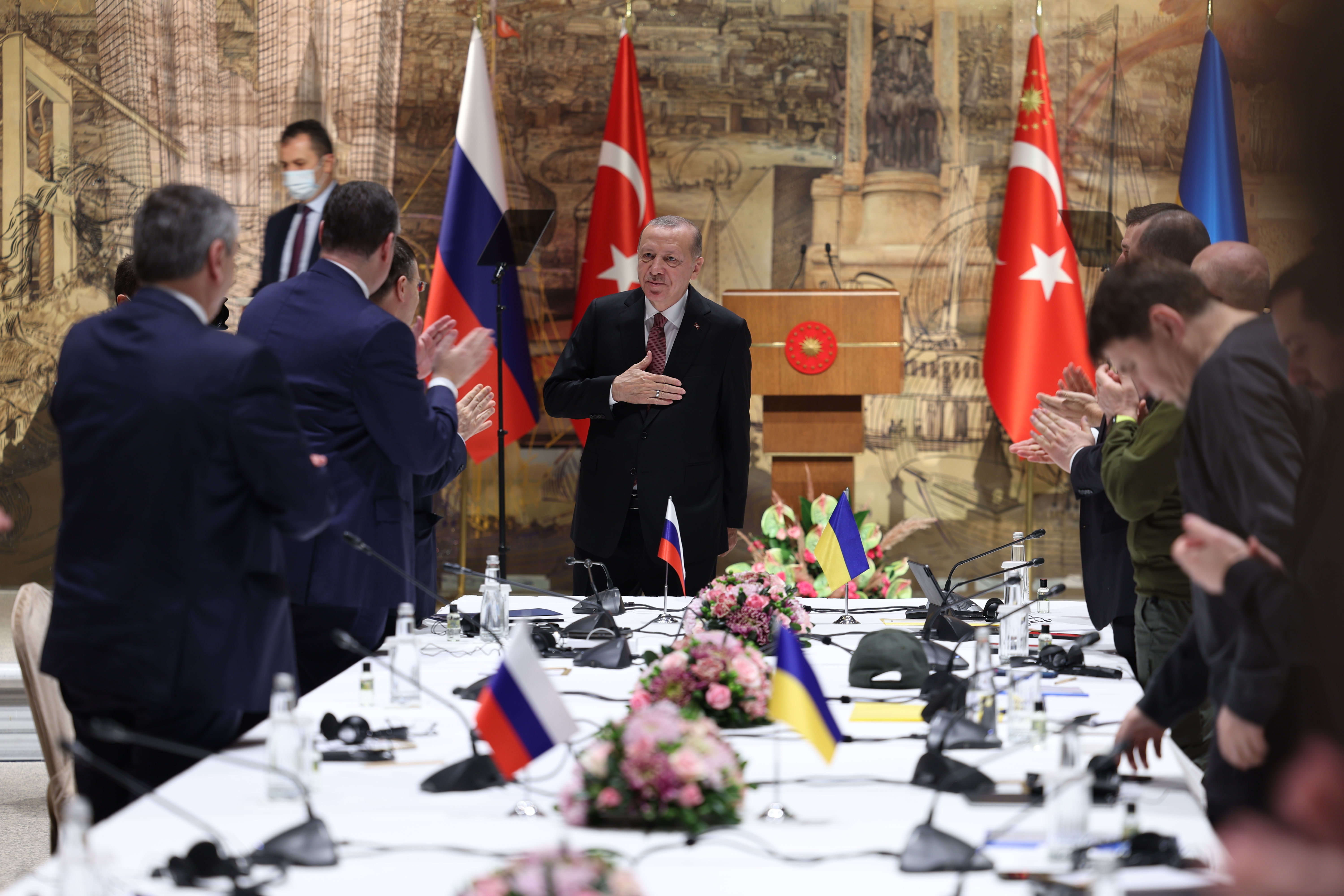 Photos: Ukraine, Russia hold new talks in Turkey