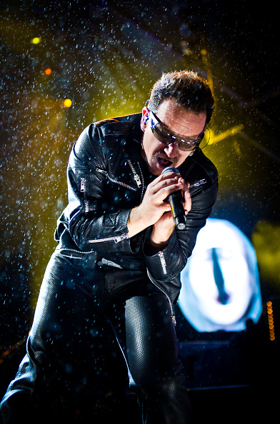 Photos: U2's Bono through the years