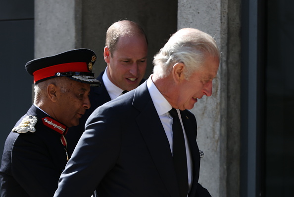 King Charles III, Prince William surprise mourners