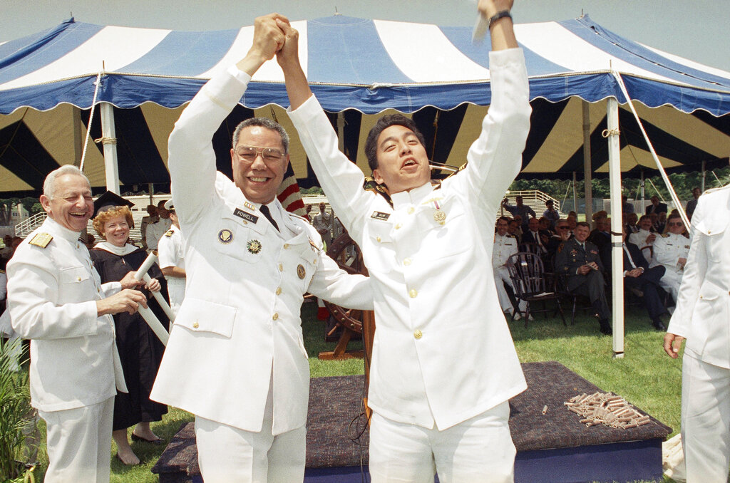 Gen. Colin Powell through the years