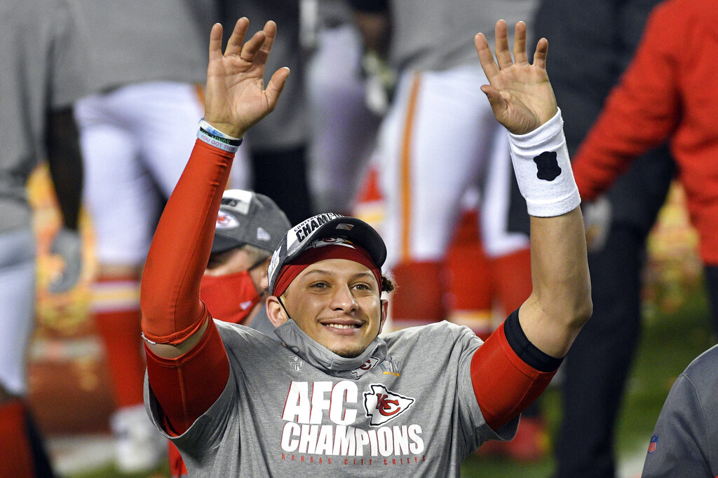 Patrick and Brittany Mahomes