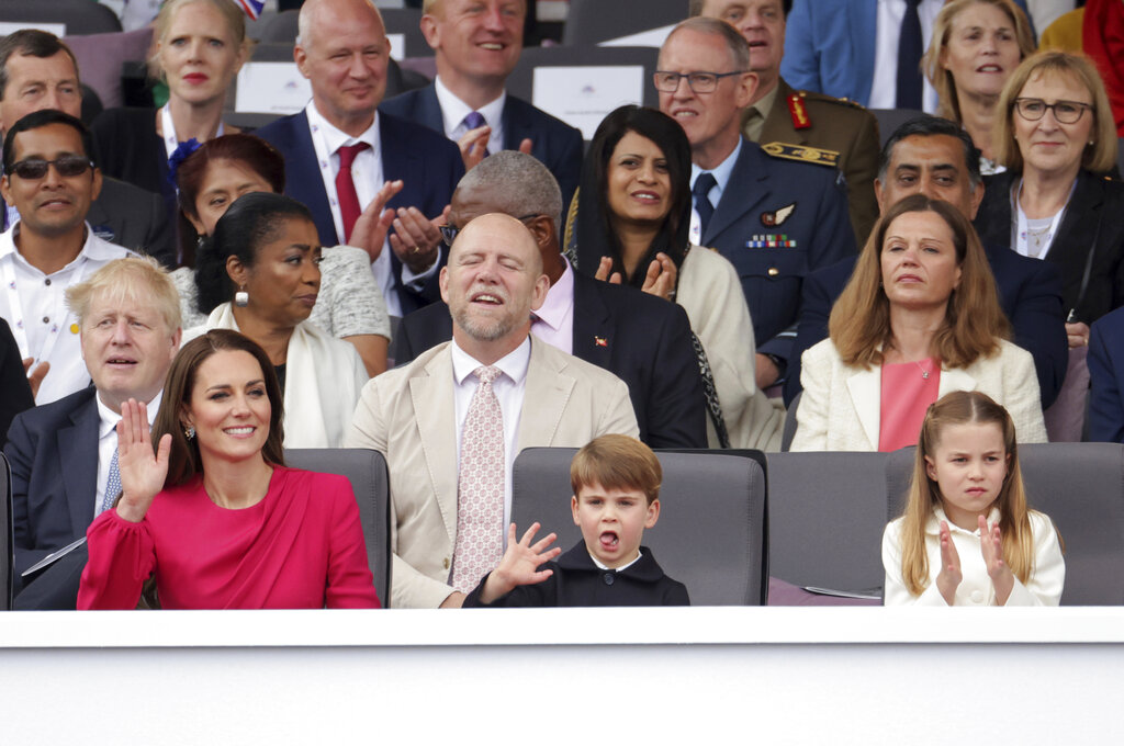 Prince Louis pageant antics