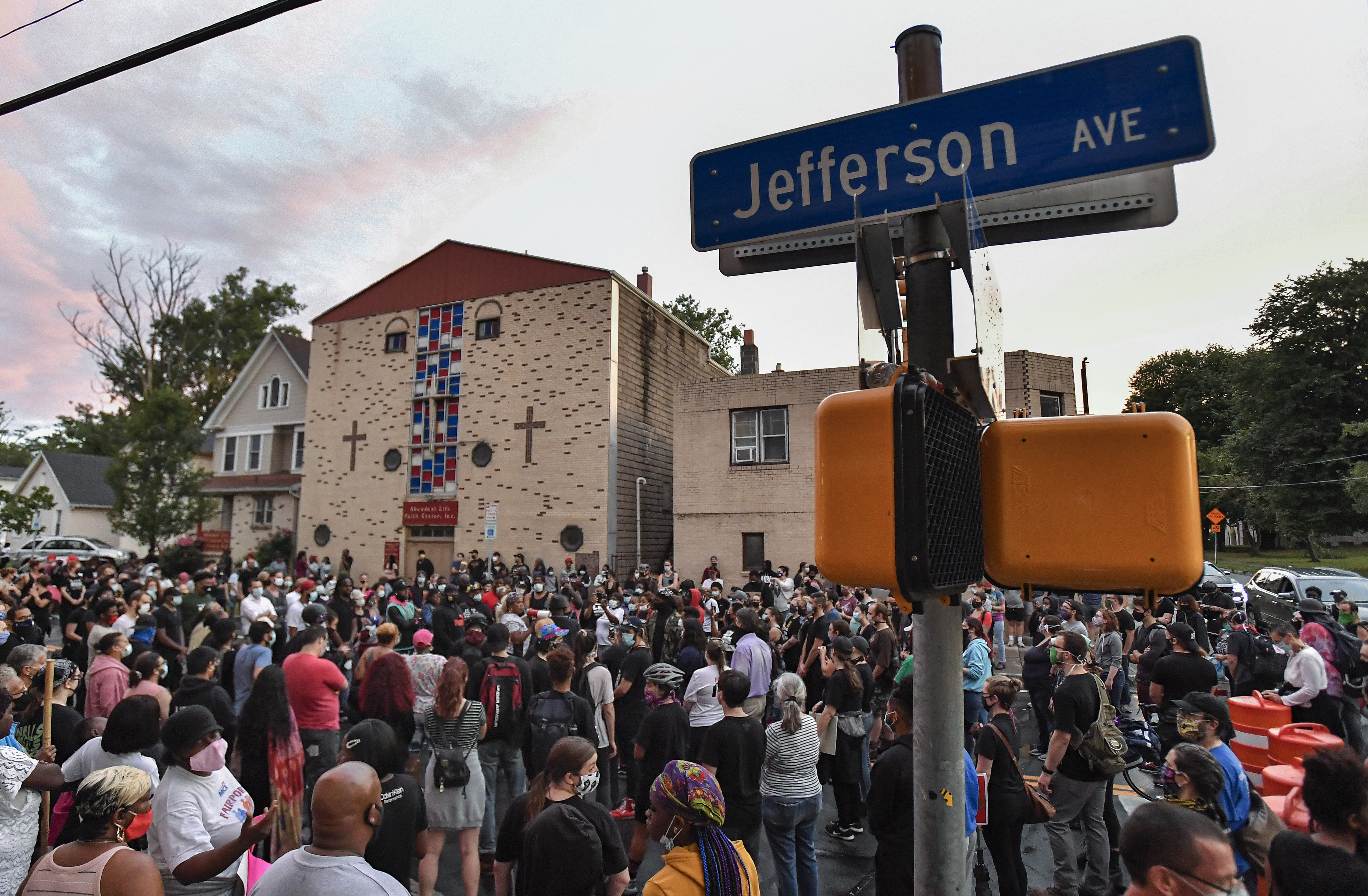 Protests erupt in Rochester, New York, over Daniel Prude's asphyxiation death
