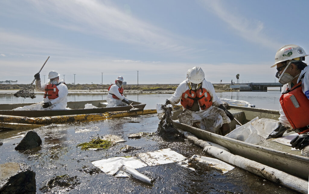 Southern California oil spill
