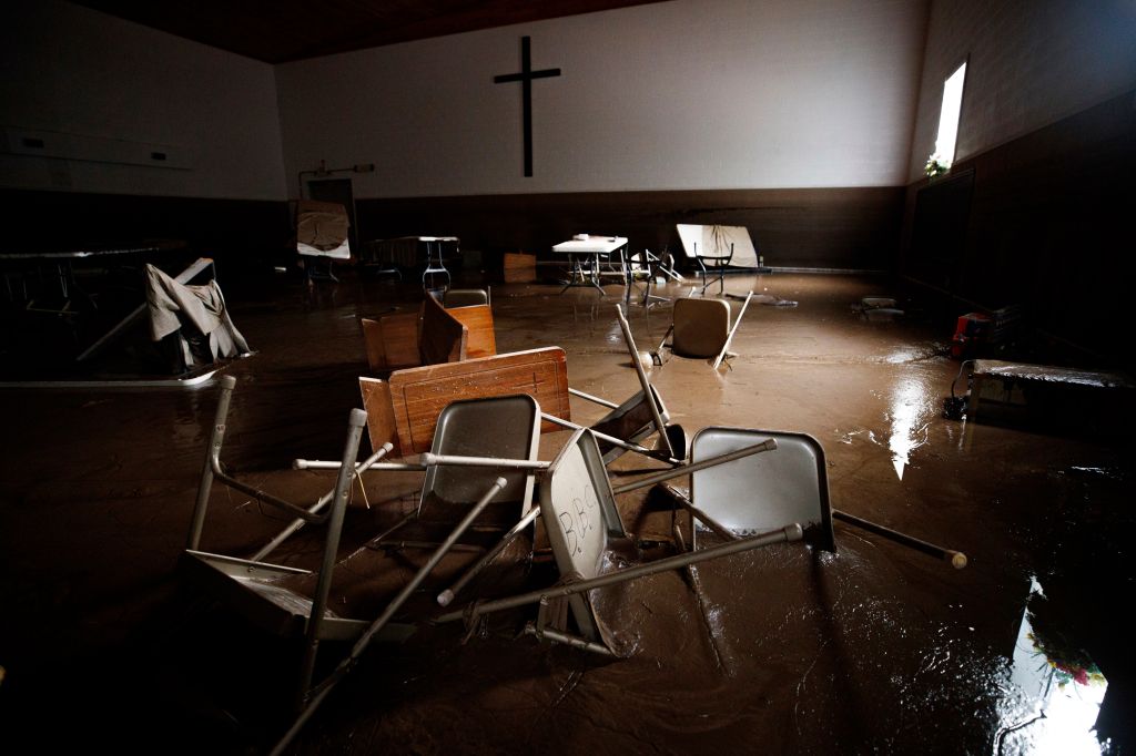 Photos: Virginia flooding washes out homes, roads