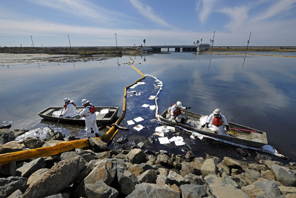 Southern California oil spill