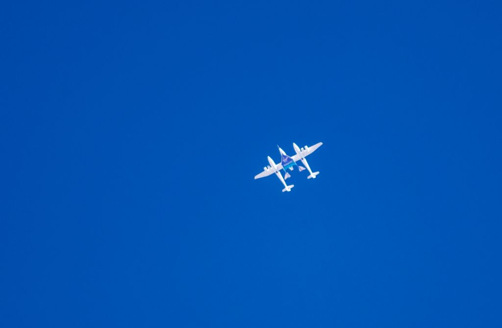 Virgin Galactic Tourist Flight