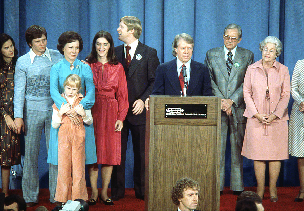 Jimmy Carter and his family