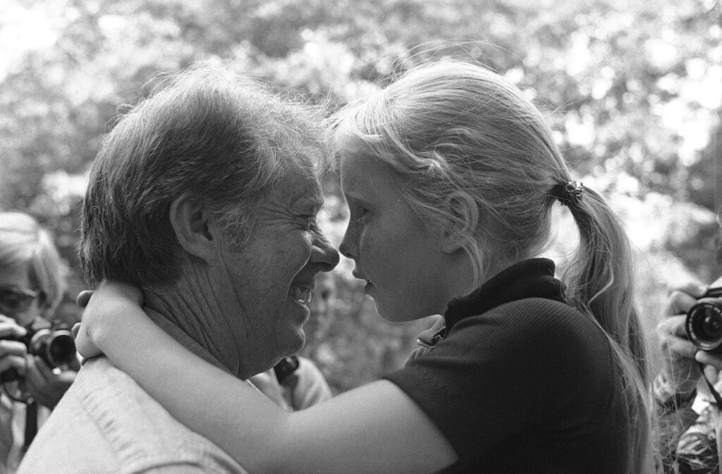 Jimmy Carter and his family