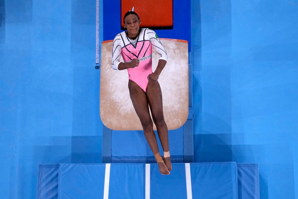 Photos: MyKayla Skinner wins silver after replacing Simone Biles in Olympic vault final