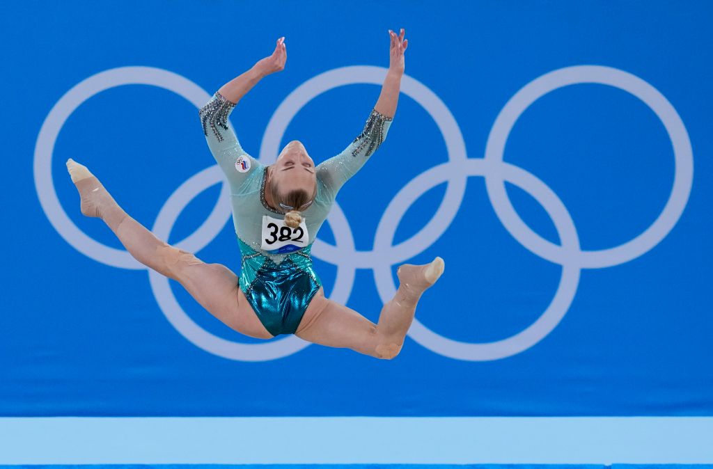 Photos: Jade Carey wins gold in floor exercise final at Tokyo Olympics