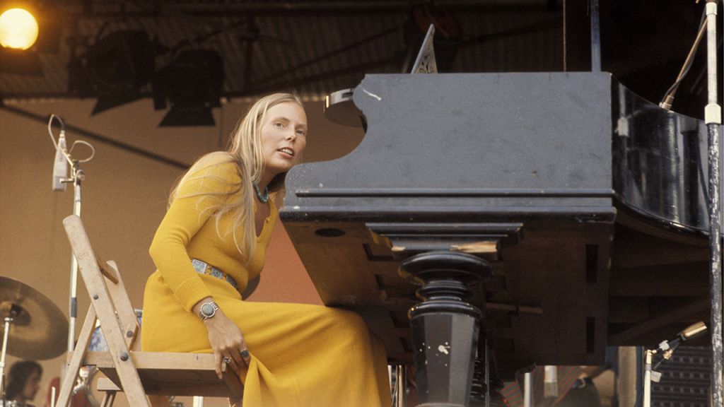 Joni Mitchell through the years