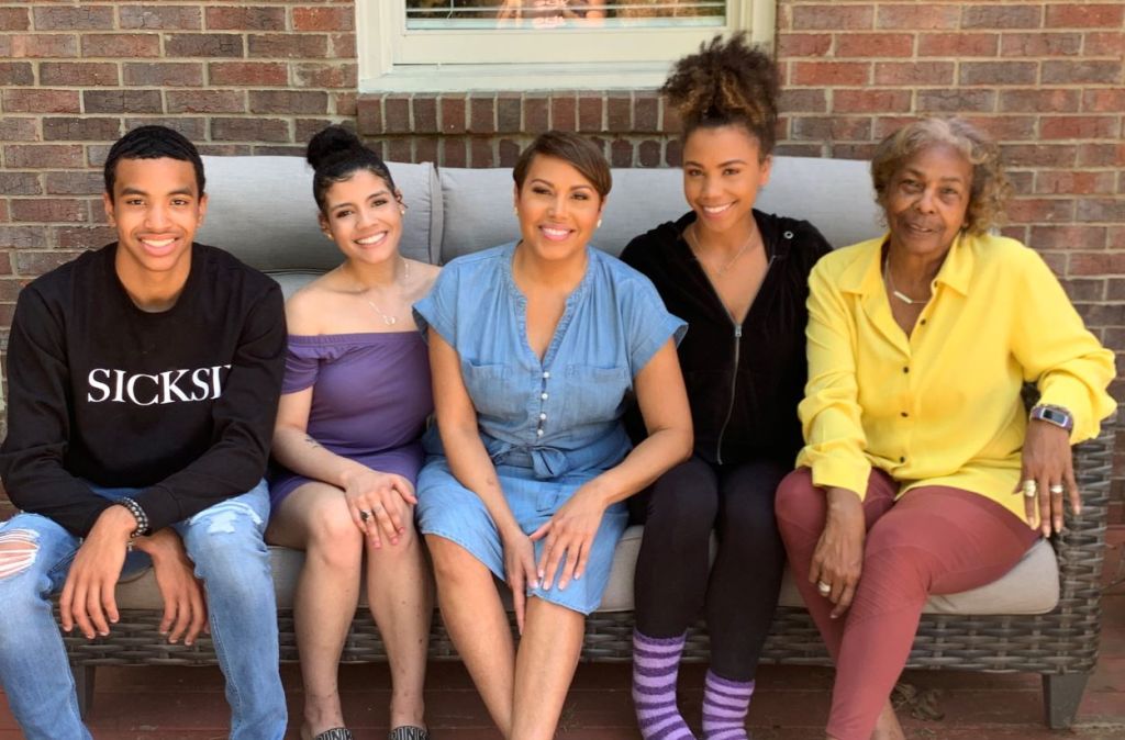 Jovita Moore and family celebrate Mother's Day