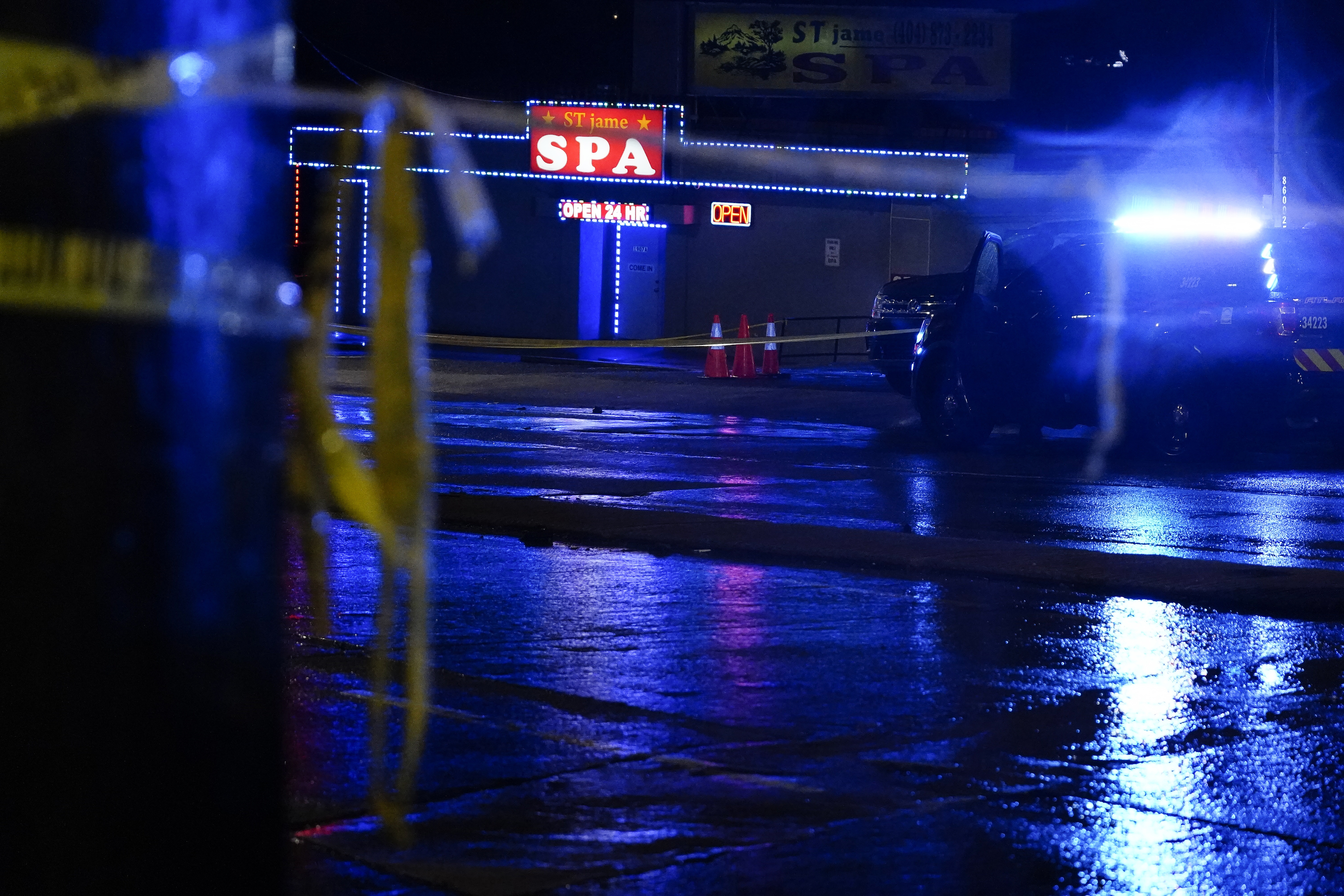 Photos: 8 killed, suspect arrested in deadly Georgia spa shootings