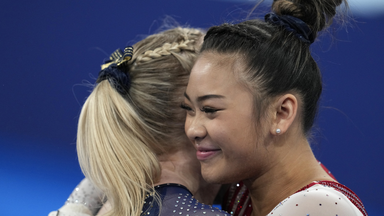 Photos: Sunisa Lee, Jade Carey compete in Olympic gymnastics all-around