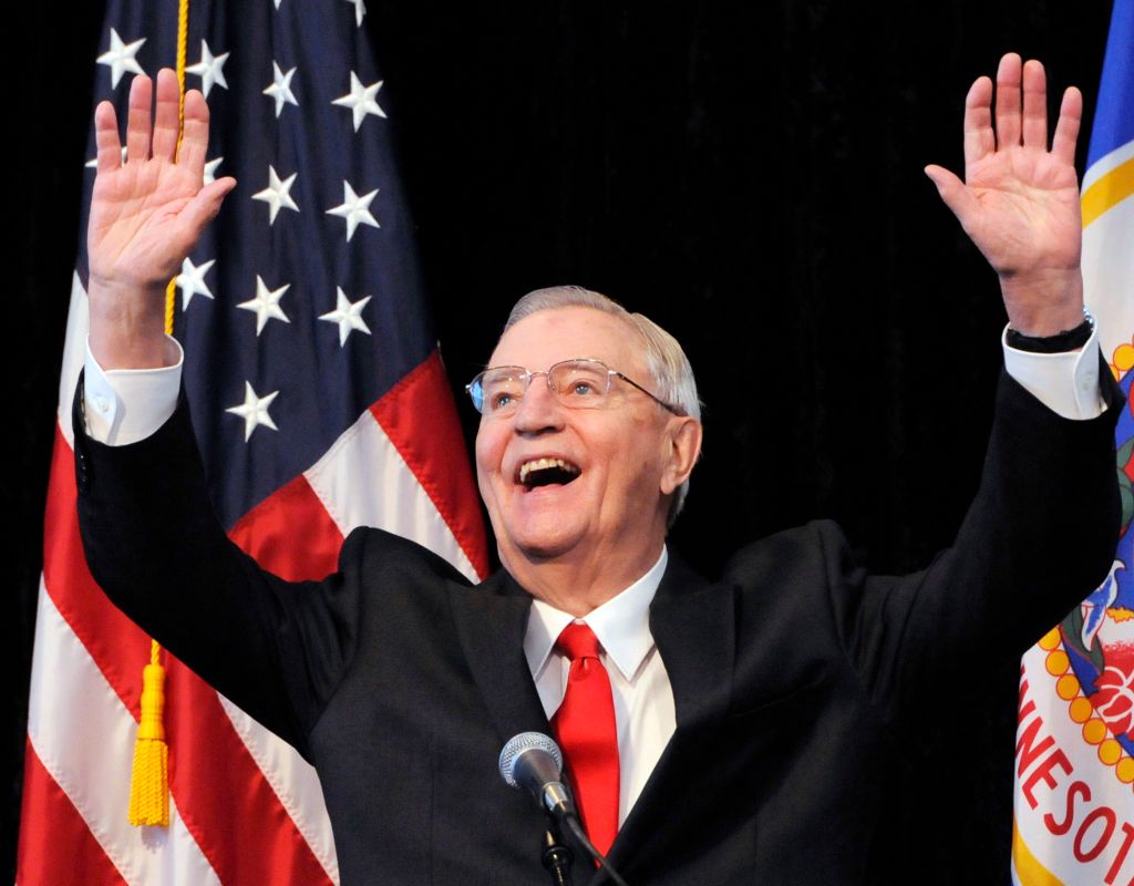 2012: Former VP Walter Mondale through the years