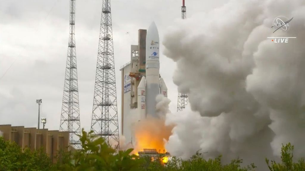 NASA launches James Webb Space Telescope