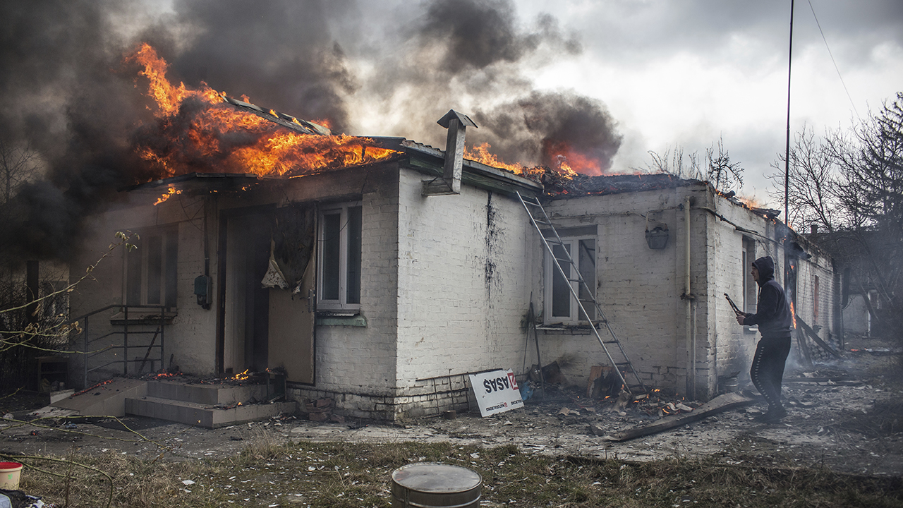 Photos: Russian invasion into Ukraine enters ninth day